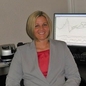<b>Carley Garner</b><span>, Commodity Broker/Analyst at DeCarley Trading, and author of </span><i>Higher Probability Commodity Trading</i>